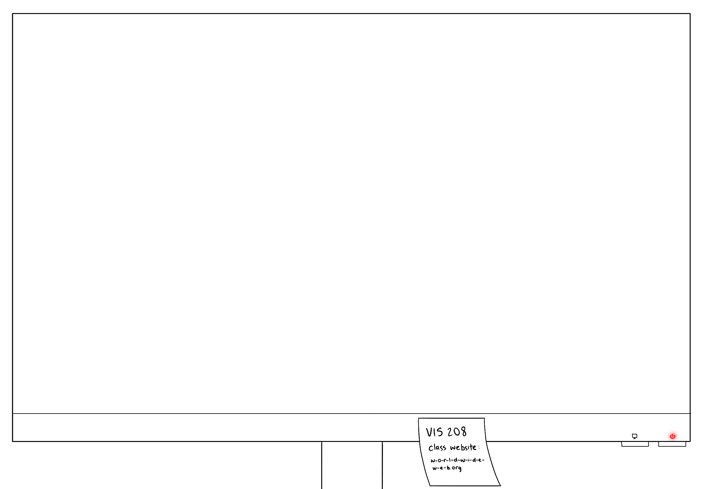 screen on